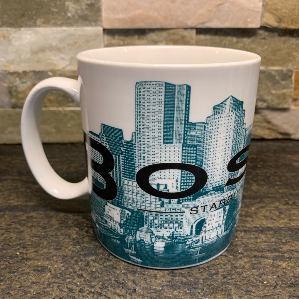 STARBUCKS | “Barista - Skyline Series” 18 oz Mug | Boston | 2002